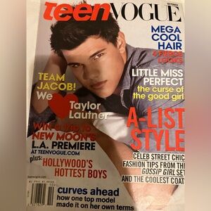Teen Vogue Magazine issue October, 2008